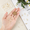 BENECREAT 30Pcs 3 Style Brass Pendants KK-BC0001-92G-3