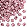 Pave Disco Ball Beads X1-RB-A130-10mm-23-1