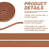 Flat PU Leather Cord WL-WH0004-09D-5