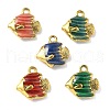 304 Stainless Steel Enamel Charms STAS-D369-20G-1