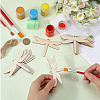 Wood Insect Pendant Decorations HJEW-WH20016-02B-3