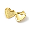 Brass Locket Pendants KK-C092-25G-02-2