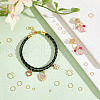 AHADERMAKER 300Pcs 5 Styles Brass Jump Rings KK-GA0001-60-5