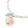 Glass Seed Beads Stretch Bracelets for Women BJEW-JB11638-04-3