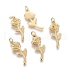 Valentine's Day Ion Plating(IP) 304 Stainless Steel Pendants X-STAS-I164-019G-1