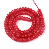 Dyed Natural White Jade Beads Strands G-T139-59A-05-2
