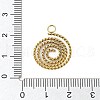 304 Stainless Steel Pendants STAS-G313-01G-3