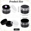 Round Jewelry Clear Plastic Loose Diamond Storage Box CON-WH20003-01B-01-2
