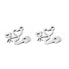 Non-Tarnish 201 Stainless Steel Pendants STAS-T044-249P-1