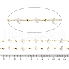 Handmade Opalite Chip Beaded Chains CHC-F020-09G-14-2