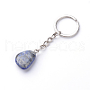 Natural Lapis Lazuli Keychain X-G-Q484-D06-2