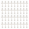 HOBBIESAY 150Pcs Tibetan Style Alloy Links/Connectors FIND-HY0003-69-1