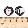 Funny Opaque Resin Cabochons CRES-D312-01C-3