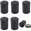 CRASPIRE 8Pcs Tinplate Tea Sealed Storage Box with Lid CON-CP0001-010-1