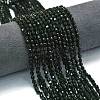 Synthetic Green Goldstone Beads Strands G-A260-A17-01-1