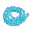 Imitation Jade Glass Beads Stands EGLA-A035-J6mm-D04-3