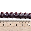 Transparent Glass Beads Strands EGLA-L045-I-C02-4