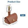 PU Leather Ring Storage Gift Cases with Iron Rings & Clasps AJEW-WH0348-484A-2