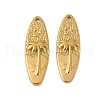304 Stainless Steel Pendants STAS-V015-58G-1