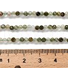 Natural Green Rutilated Quartz Beads Strands G-RM2025-A14-3mm-A-5