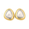 304 Stainless Steel Two Tone Triangle Stud Earrings EJEW-Z116-03GP-01-2