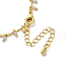 Brass Cable Chain Necklace Making KK-K337-12G-03-3