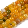 Natural Agate Beads Strands G-E469-02-6mm-2