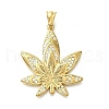 304 Stainless Steel Crystal Rhinestone Pendants STAS-P387-02G-1