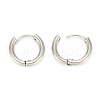 Tarnish Resistant 202 Stainless Steel Huggie Hoop Earrings A-EJEW-O087-06F-P-1