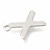 201 Stainless Steel Charms X-STAS-C021-06P-X-3