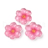 Flower Series Resin Cabochons CRES-Q008-01E-1