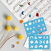 Acrylic Earring Handwork Template DIY-WH0359-087-6
