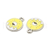 Alloy Enamel Pendants X-ENAM-J650-08P-3