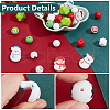   38Pcs 13 Styles Food Grade Eco-Friendly Silicone Beads FIND-PH0022-45-4