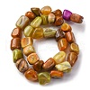 Natural Agate Beads Strands G-RM241227-05-4