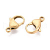 304 Stainless Steel Lobster Claw Clasps STAS-T065-17mm-34G-2