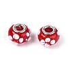Handmade Lampwork European Beads LAMP-Q029-03A-3