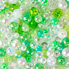 Transparent & Opaque Acrylic Bead OACR-TAC0002-08D-4