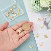 SUPERFINDINGS Brass Charms KK-FH0004-89-3
