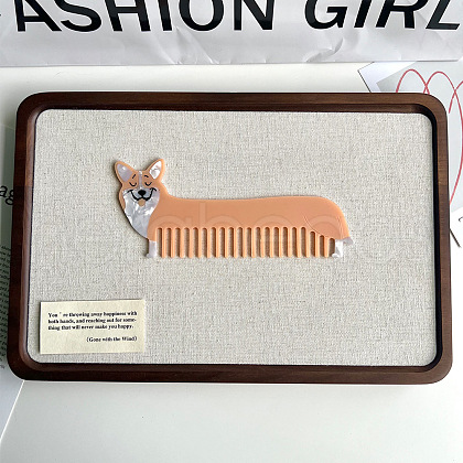 Cellulose Acetate Hair Combs PW-WG46438-03-1