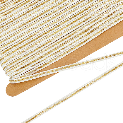Nylon Metallic Braided Ribbon OCOR-WH0085-58B-1