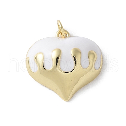Brass Enamel Pendants KK-D336-09G-01A-1