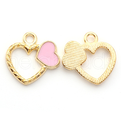 Alloy Enamel Pendants ENAM-S121-045D-1