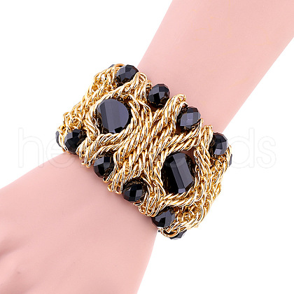 Aluminium Wire Wrapped Bangles FS-WGD2B4F-01-1
