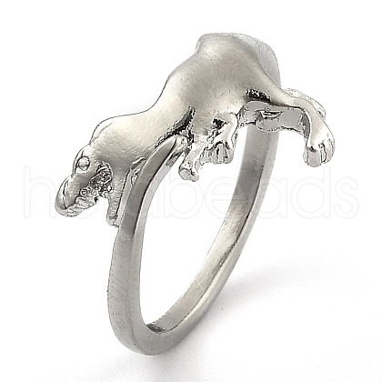 Brass Cuff Rings RJEW-I076-02P-1