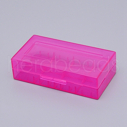 Plastic Battery Storage Box CON-WH0074-94A-1