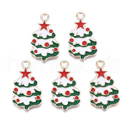 Alloy Enamel Pendants ENAM-S115-004-1