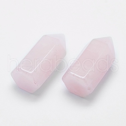 Natural Rose Quartz Pointed Beads X-G-G760-K20-1