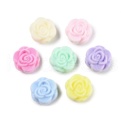 Flocky Opaque Resin Beads FIND-M061-01-1