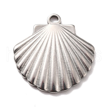 304 Stainless Steel Pendants STAS-B024-25P-1